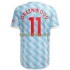 Original Fußballtrikot Manchester United Mason Greenwood 11 Auswärtstrikot 2021-22 Für Herren